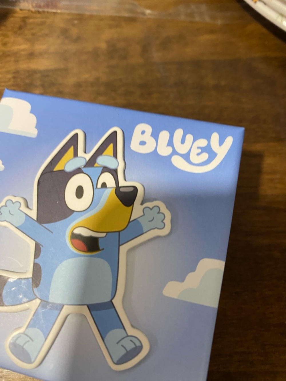 Bluey Character Key & Card Holder - Blue Character Design